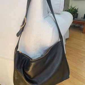 Skagen Women's Handbag -Black Leather